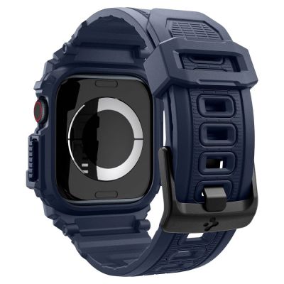 2. Pasek Spigen Rugged Armor "Pro" do Apple Watch 46 mm - niebieski