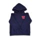 Bluza sportowa dziecięca Wood Wood Izzy AA kids hoodie granatowa - 10235605-2424-Navy