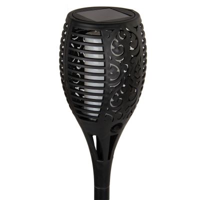 70. POCHODNIA SOLARNA TAŃCZĄCE PŁOMYKI 12X12X78CM 36 LED XXXL