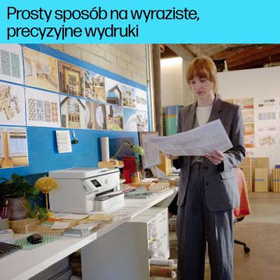 8. HP OfficeJet Pro 9720e Bezprzewodowe All-in-One W kolorze Drukarka, Drukowanie dwustronne; Kopiowanie, skanowanie