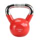 46. Kettlebell żeliwny uchwyt chrom radełkowany HMS KTC10 RED 