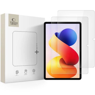 Szkło hartowane Tech-Protect Glass Fit+2-pack na Xiaomi Redmi Pad Pro / 2 Pro 12.1 - przezroczyste