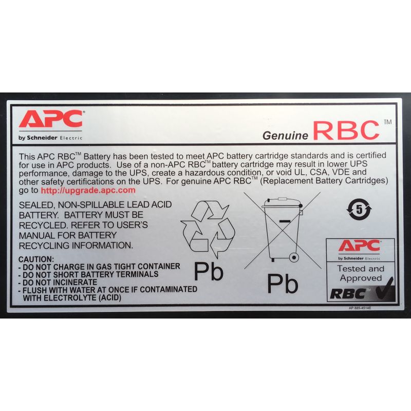 4. APC Replacement Battery Cartridge #43