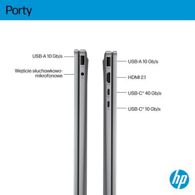 38. HP OmniBook X Flip 16-ar0016nw Ryzen AI 5 340 16.0"2K Touch OLED IPS 300nits AG 16GB LPDDR5X SSD1TB Radeon 840M Cam 5MPx + IR  68Wh Win11 Meteor Silver 2Y