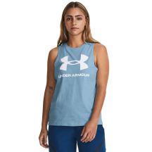 Damska koszulka bez rękawów UA LIVE SPORTSTYLE GRAPHIC TANK 1356297-490