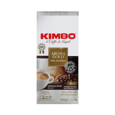 4. Kawa Kimbo Aroma Gold 1 kg, Ziarnista