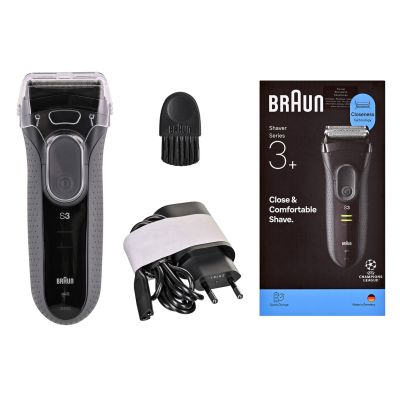 4. Braun Serie 3 3000S Golarka foliowa Szary