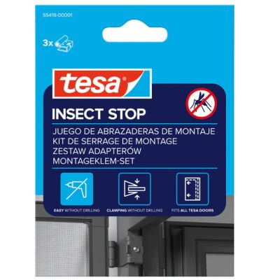 4. TESA 55419-01-00 stoper do drzwi Antracyt Aluminium