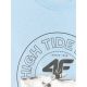 5. T-shirt regular z nadrukiem męski 4F 4FRSS26TTSHM4298-34S