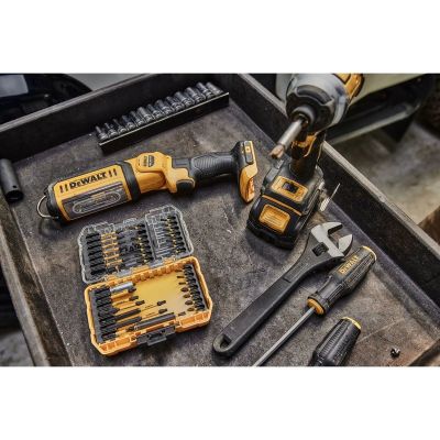 11. Zakrętarka akumulatorowa udarowa DEWALT DCF850NT-XJ klucz udarowy 1/4" 18V Czarny, Żółty