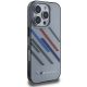 4. Etui BMW Motosport IML Random Stripes na iPhone 16 Pro Max - szare