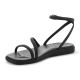 3. CROCS MIAMI ANKLE STRAP SANDAL W BLACK 212256-001