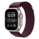 2. Pasek Tech-Protect Nylon Pro na Apple Watch 44 / 45 / 46 / 49 mm - burgundowy