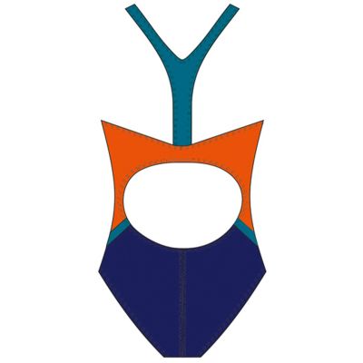Strój kąpielowy dla dziewczynki Aquafeel Racer Back   164