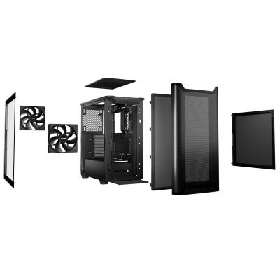 2. OBUDOWA BE QUIET! PURE BASE 501 Airflow Window Black