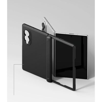 5. Etui Ringke Onyx Flap Magsafe na Samsung Galaxy Z Fold 8 - czarne