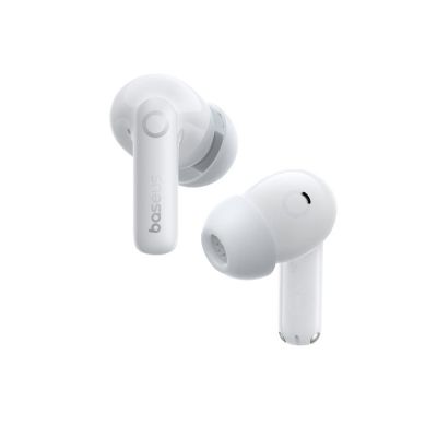 3. Baseus Bass BP1 Zestaw słuchawkowy True Wireless Stereo (TWS) Douszny Połączenia/muzyka Bluetooth Biały