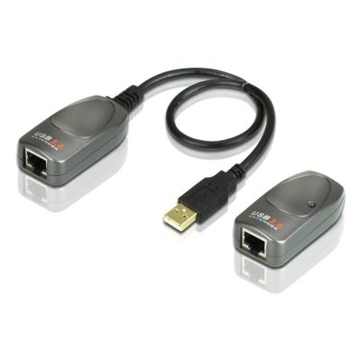 ATEN UCE260-AT-G przedłużacz konsoli Nadajnik i odbiornik konsoli 480 Mbit/s