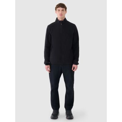 6. Polar ze stójką trekkingowy męski  4F 4FWSS25TFLEM304-20S