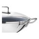 6. Patelnia wok z pokrywką ZWILLING Plus 40992-032-0 32 cm