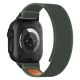 3. Pasek Tech-Protect Nylon Elite na Apple Watch 44 / 45 / 46 / 49 mm - zielono-pomarańczowy