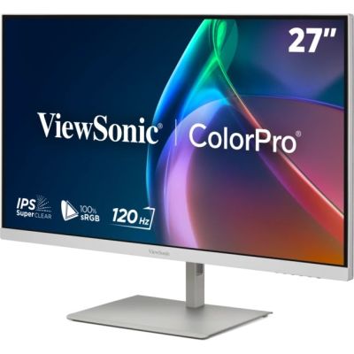 9. Monitor ViewSonic 27" VP2766-2K-W IPS QHD 120Hz HDMI HUB głośniki