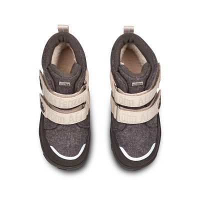 5. Buty zimowe barefoot z wełną z recyklingu Affenzahn Comfy Rhino (01250-80028)