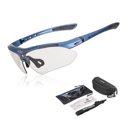Rockbros okulary sportowe z fotochromem 0089 nieb
