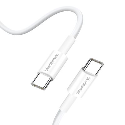 4. Wozinsky ładowarka GaN 65W z portami USB-A 2xUSB-C z kablem USB-C 65W - biała