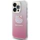 2. Etui Hello Kitty IML Gradient Electrop Kitty Head na iPhone 14 Pro - różowe