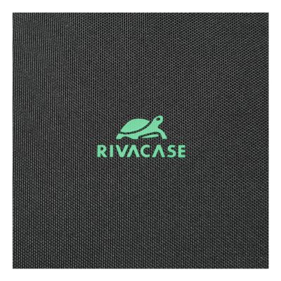 16. Rivacase Gremio plecak City backpack Czarny Poliester, Przetworzony politereftalan etylenu (rPET)