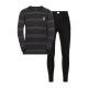 2. Zestaw bielizny dziecięcej Odlo Set long ACTIVE WARM ECO SET roz. 104cm Czarno-Szary