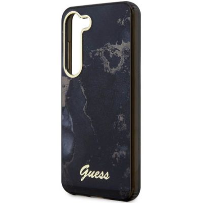 6. Etui Guess Golden Marble Collection S23 - czarne