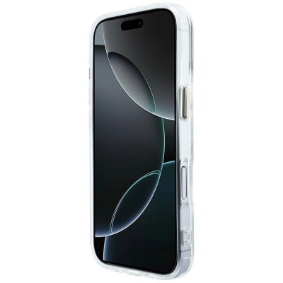 5. Etui Karl Lagerfeld IML K Head Logo MagSafe na iPhone 17 - przezroczyste