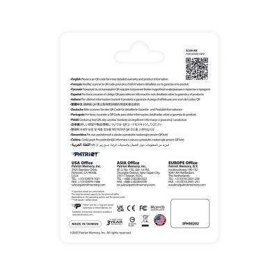 5. Patriot FLASHDRIVE Tab T560 256GB Dual USB 120MBs