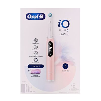 16. Szczoteczka elektryczna Oral-B iO Series 6 Pink Sand Luxe Edition