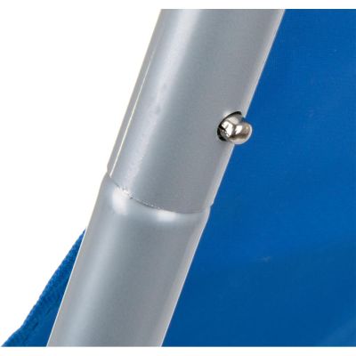 4. LEŻAK OGRODOWO PLAŻOWY SKŁADANY I TORBA NIEBIESKI ENERO CAMP