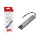 8. Adapter USB Equip 133497 USB Type-C Czarny, Szary