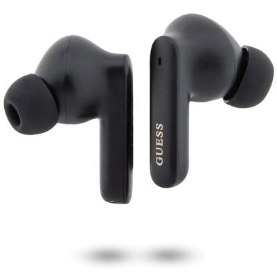 3. Słuchawki Bluetooth Guess Classic EST TWS + stacja dokująca - czarne