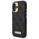 2. Etui Guess 4G Logo Plate MagSafe na iPhone 16 - czarne