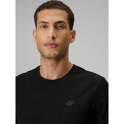 3. T-shirt slim gładki męski 4F 4FRMM00TTSHM4193-20S