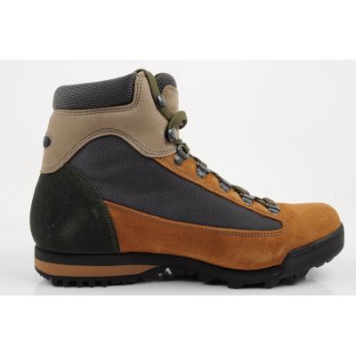 4. Aku buty sportowe trekkingowe damskie Slope GTX skórzane za kostkę brązowe szare