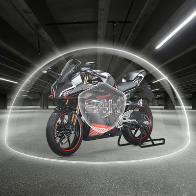 12. Kamera sportowa AKEEYO AKY-710S wideorejestrator 4K na kierownicę motocykl - czarna