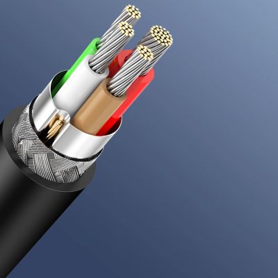 8. Kabel Ugreen US286 USB-C - USB-C 3A 480Mb/s 3m - czarny