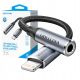 Adapter Lightning męski do 3.5mm Jack Vention 0,1m czarny