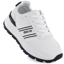 Półbuty sportowe damskie na platformie białe Big Star TT274882