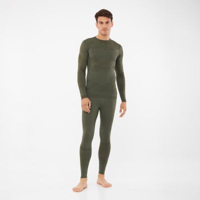 Bielizna męska VIKING Gasher Man Set Merino roz. L khaki