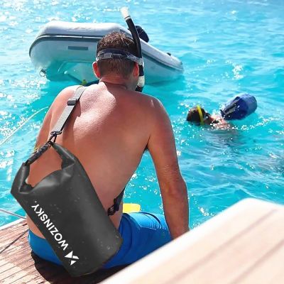 3. Worek Wozinsky WWK-20 woododporny na kajak sup 20l - czarny