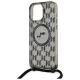 5. Etui Karl Lagerfeld IML Crossbody Monogram Karl & Choupette Head MagSafe na iPhone 16 Pro Max - czarne