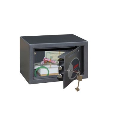 2. Phoenix Safe Co. Vela SS0801KD 10 l Stal Grafitowy